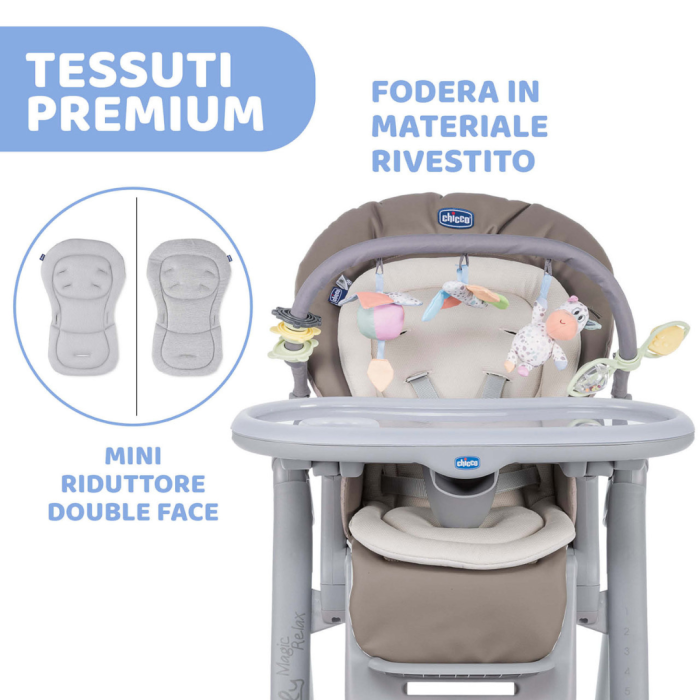 Tessuti premium Seggiolone Polly Magic Relax Cocoa