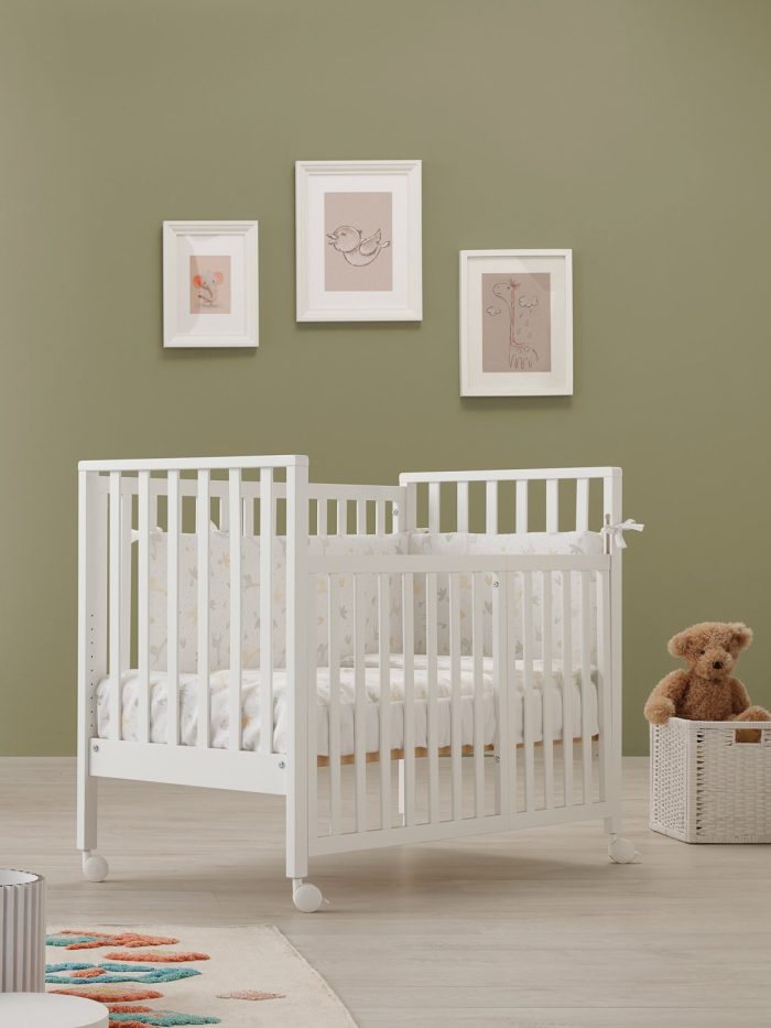 Lettino Crib Evolution combinabile con set piumone - Erbesi