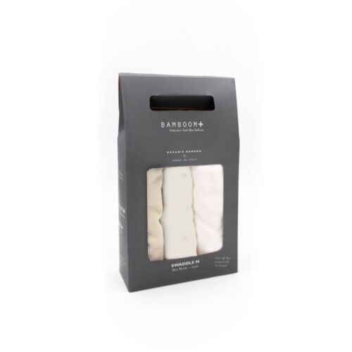 Set 3 pz mussole Swaddlem - Bamboom