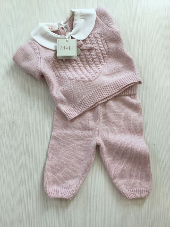 Completo 2 pz in lana - le bebe'