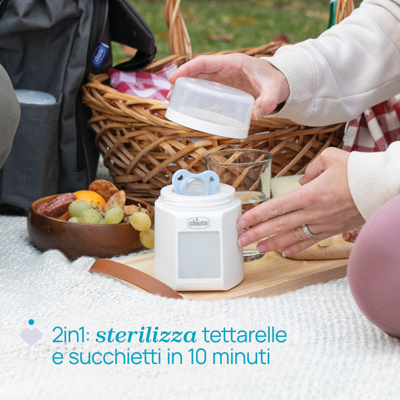 Scaldabiberon multifunzione portatile FlipHeat - Chicco - immagine 4