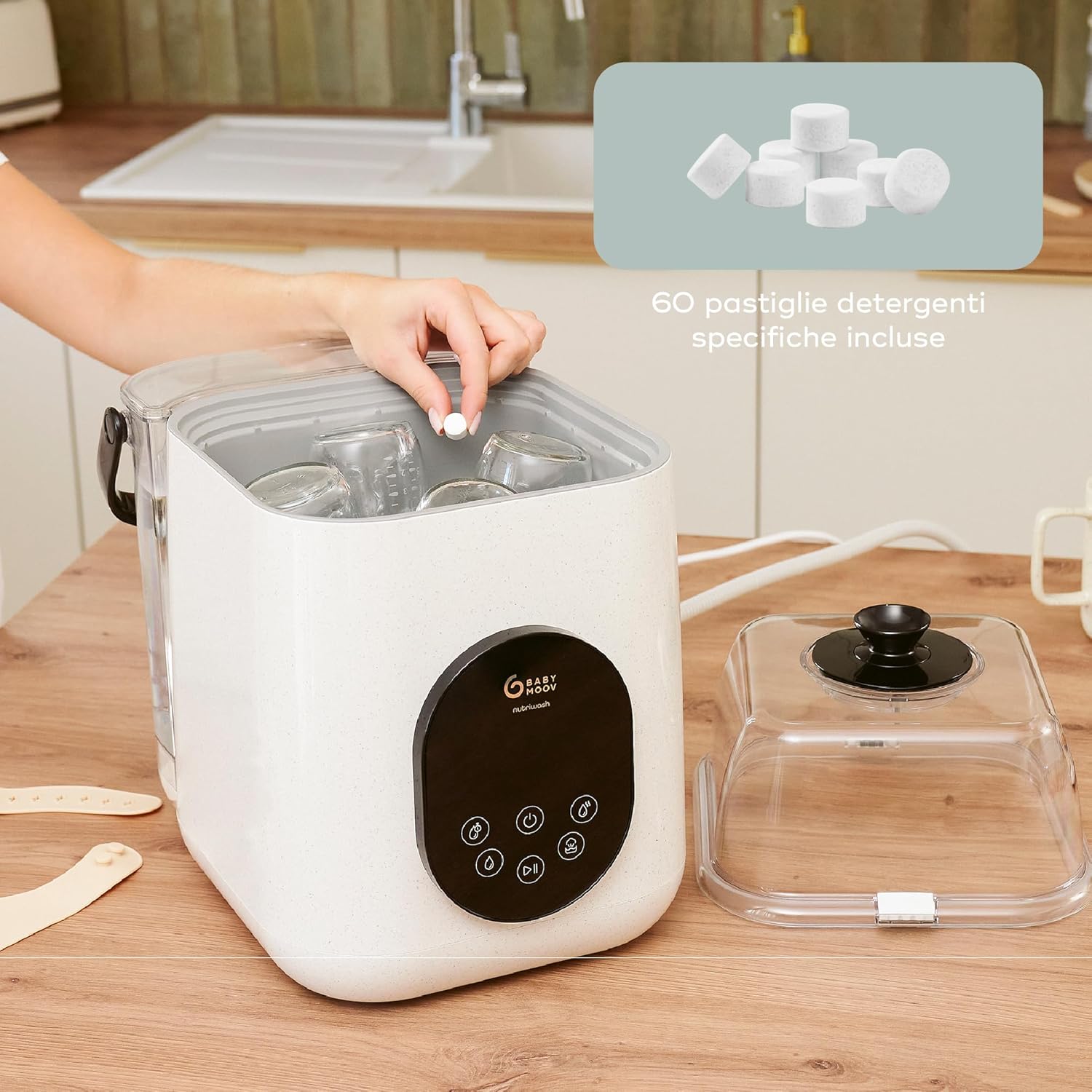 NutriWash Lavastoviglie e sterilizzatore con asciugatura - Babymoov - immagine 8